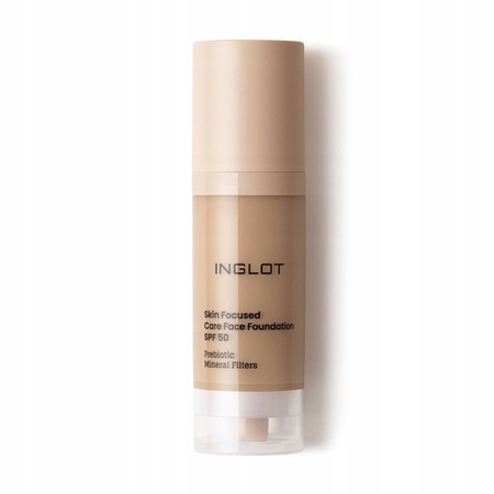 INGLOT Skin Focused podkład do twarzy pielęgnacyjny SPF50 311 Natural Beige 30ml 