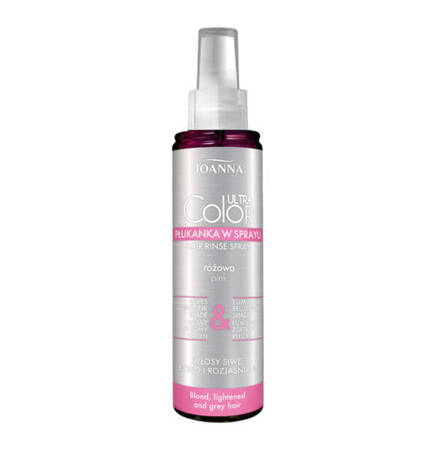 JOANNA Ultra Color płukanka do włosów w sprayu Różowa 150ml