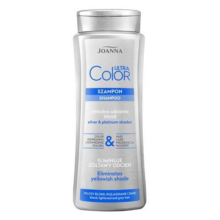 JOANNA Ultra Color szampon do włosów Chłodne odcienie blond 400ml