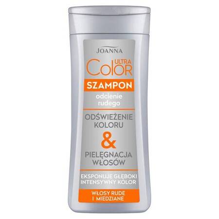 JOANNA Ultra Color szampon do włosów Odcienie Rudego 200ml