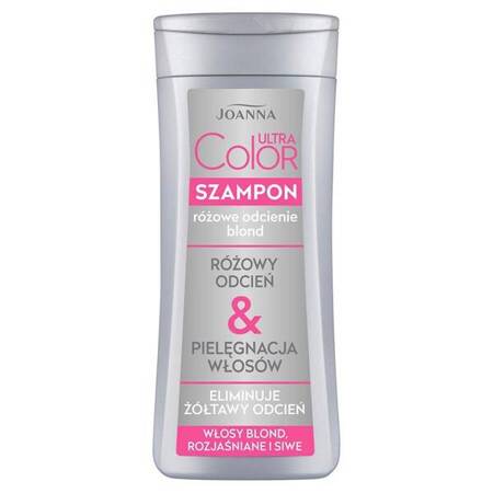 JOANNA Ultra Color szampon do włosów Różowy odcień 200ml