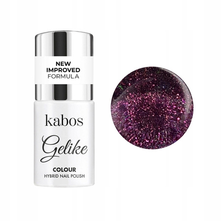 KABOS Gelike lakier Colour hybrydowy Berry Sparkle 5ml