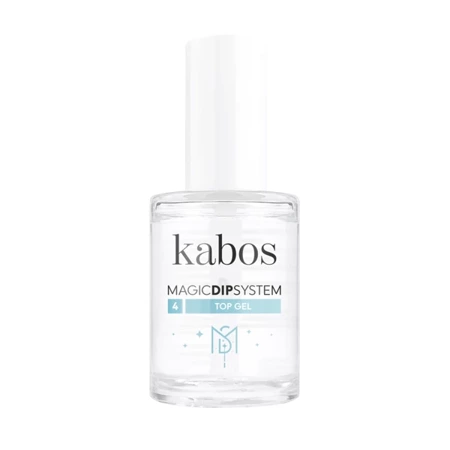 KABOS Magic Dip System 4 krok stylizacji tytanowej Top Gel 14ml