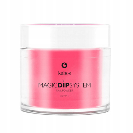 KABOS Magic Dip System puder do manicure tytanowego 57 Exotic Lychee 20g 