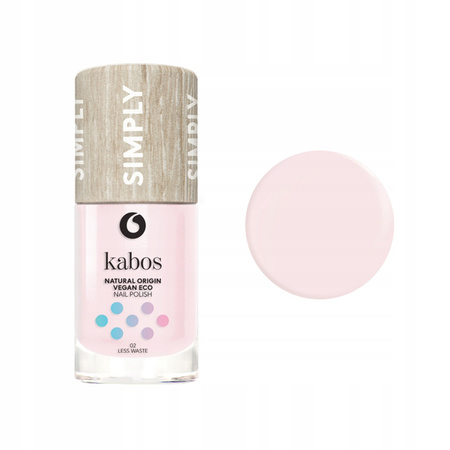 KABOS Simply oddychający lakier do paznokci 02 Less Waste 10ml 