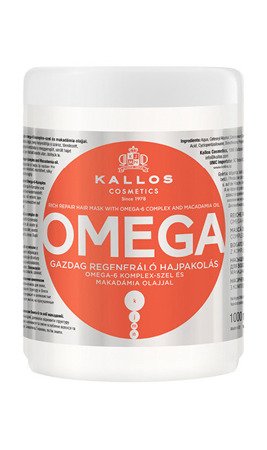 KALLOS Omega maska do włosów 1000ml