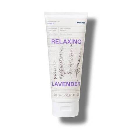 KORRES Herbarium Lab mleczko do ciała Relaxing Lavender 200ml 