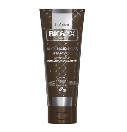 L'BIOTICA Biovax Coffee wzmacniający szampon 200ml