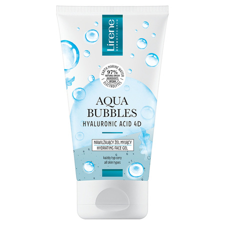 LIRENE Aqua Bubbles nawilżający żel myjący 150ml