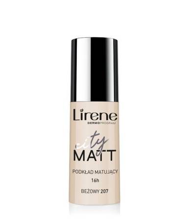 LIRENE City Matt fluid matująco wygładzający 207 Beżowy 30ml