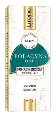 LIRENE Folacyna Forte krem pod oczy przeciwzmarszczkowy 15ml 