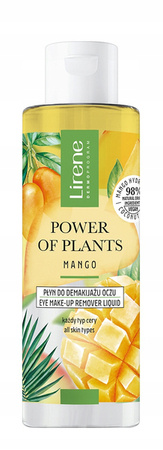 LIRENE Power Of Plants Mango płyn do demakijażu oczu 145ml 