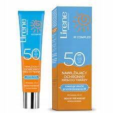 LIRENE Sun krem do twarzy nawilżający ochronny SPF50 IR Complex 40ml 