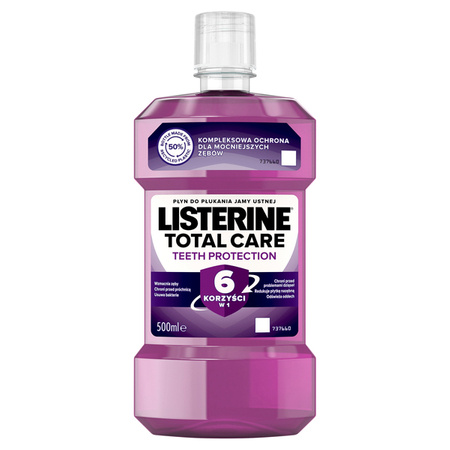 LISTERINE Total Care płyn do płukania jamy ustnej 6w1 500ml 