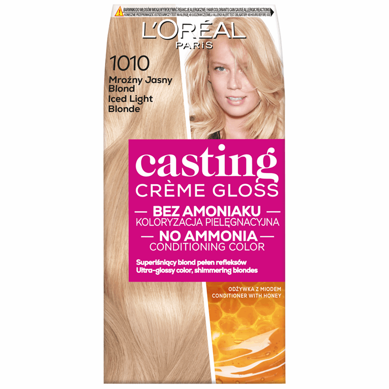 L'OREAL Casting Creme Gloss 1010 Mroźny Jasny Blond