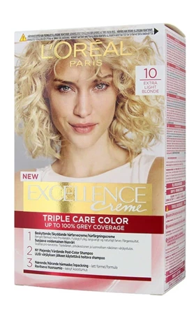 LOREAL Excellence Creme New farba do włosów 10 Bardzo Jasny Blond 