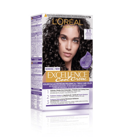 LOREAL Excellence Creme farba do włosów 3.11