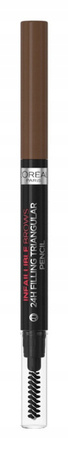 LOREAL Infaillible Brows 24h Filling Triangular Pencil kredka do brwi 3.0 Brunette 9g 