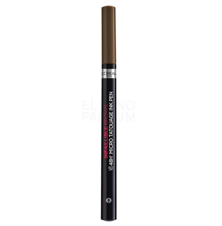 LOREAL Infaillible Brows Tatouage Ink Pen kredka do brwi 3.0 Brunette