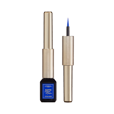 LOREAL Infaillible Matte Signature eyeliner w płynie 02 Blue 