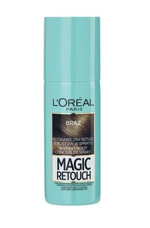 L'OREAL Magic Retouch spray maskujący odrosty Brąz 75ml