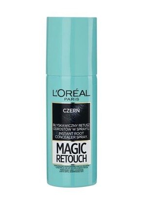 L'OREAL Magic Retouch spray maskujący odrosty Czerń 75ml