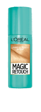 LOREAL Magic Retouch spray maskujący odrosty Jasny Złocisty Blond 75ml