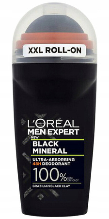 L'OREAL Men Expert deo w kulce Black Mineral 50ml
