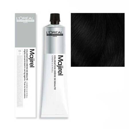 LOREAL PROFESSIONNEL Majirel farba do włosów 1 Czarny 50ml 