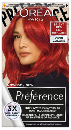 LOREAL Preference Vivid Colors 8.624 Montmartre