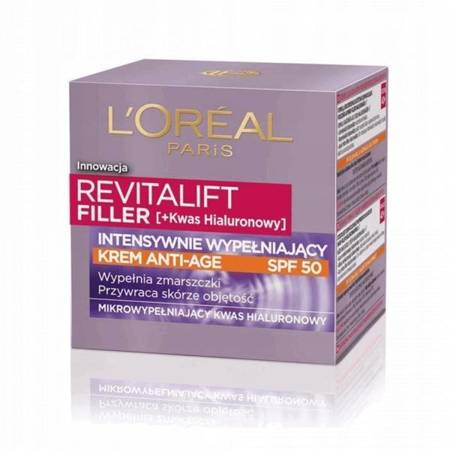 LOREAL Revitalift Filler intensywnie wypełniający 50ml