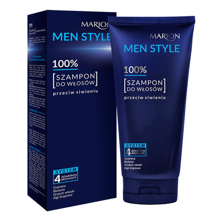 MARION Men Style Shampoo szampon do włosów przeciw siwieniu 150g