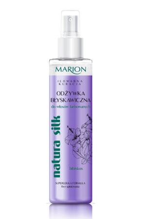 MARION Natura Silk błyskawiczna odżywka do włosów farbowanych 150ml