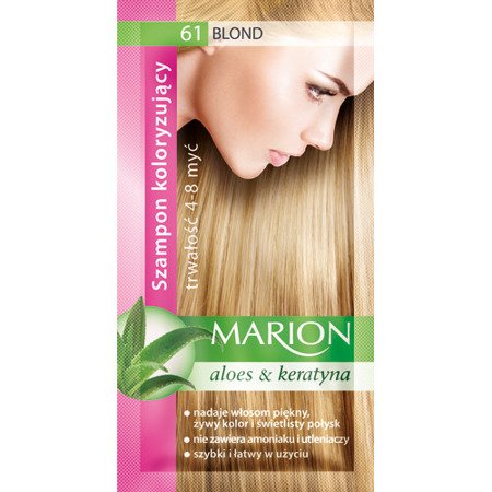 MARION Szampon koloryzujący 61 Blond 40ml