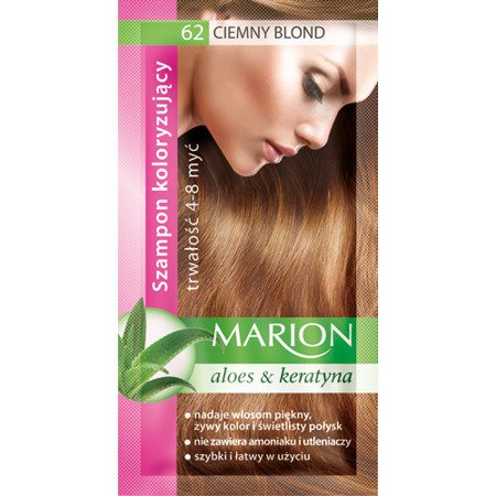 MARION Szampon koloryzujący 62 Ciemny Blond 40ml