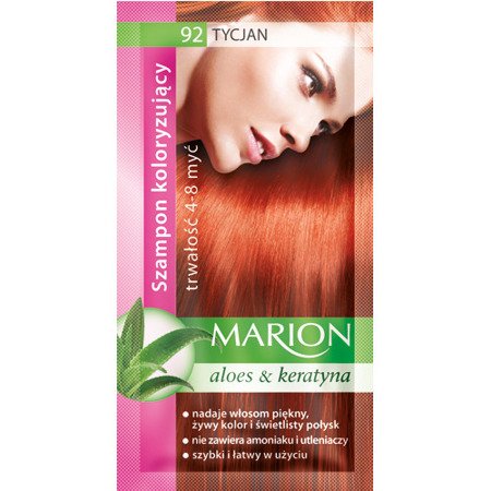 MARION szampon koloryzujący 92 Tycjan 40ml