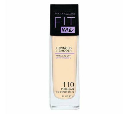 MAYBELLINE Fit Me Luminous+Smooth podkład 110 Porcelain 30ml