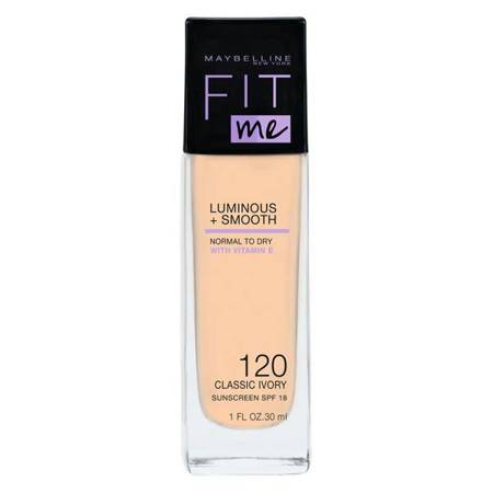 MAYBELLINE Fit Me Luminous+Smooth podkład 120 Classic Ivory 30ml