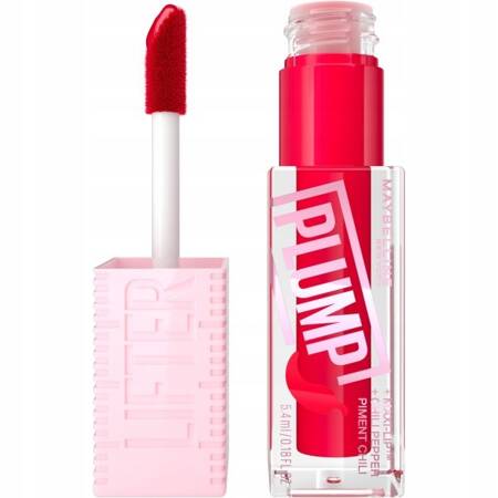 MAYBELLINE Lifter Plump błyszczyk do ust 004 Red Flag 5,4ml 