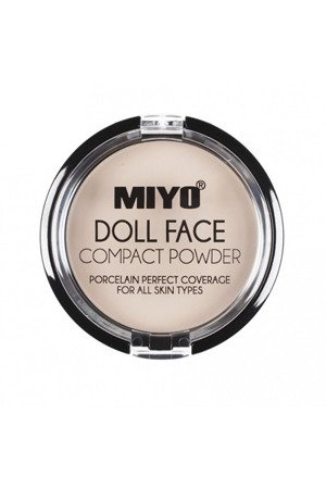 MIYO Doll Face Compact Powder puder matujący 01 Vanilla 7,5g