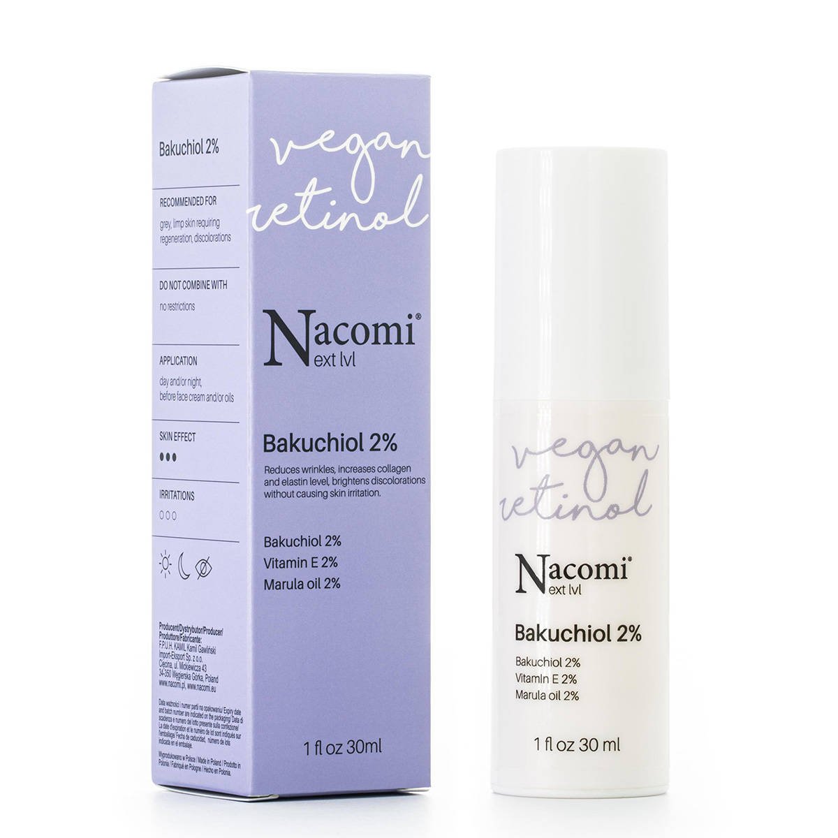 NACOMI Next Level serum Bakuchiol 2% 30ml