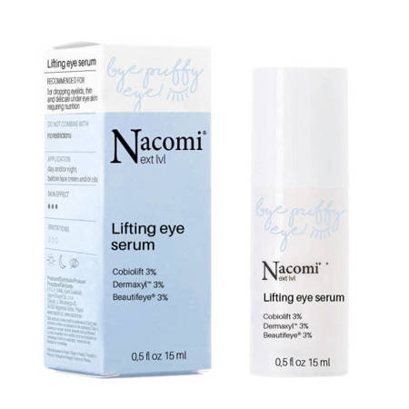 NACOMI Next Level serum pod oczy na opuchliznę 15ml