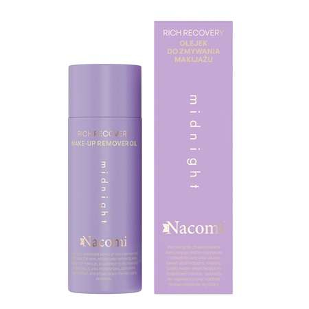 NACOMI Rich Recovery Midnight olejek do zmywania makijażu 100ml 