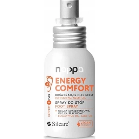 NAPPA Energy Comfort spray do stóp przeciwgrzybiczny olej neem 55ml 