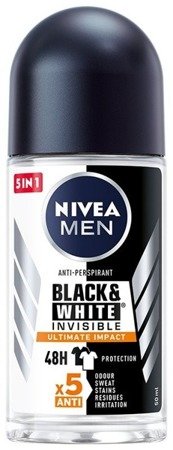 NIVEA Men Black&White Ultimate Impact deo roll on 50ml