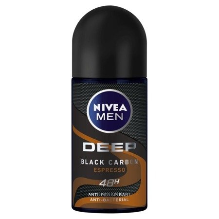 NIVEA Men Deep Black Carbon roll-on Espresso 50ml