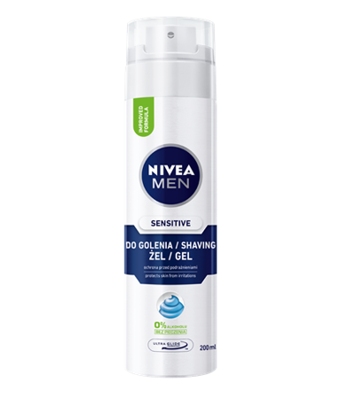 NIVEA Men Sensitive łagodzący żel do golenia 200ml