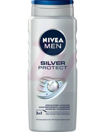 NIVEA Men Silver Protect żel pod prysznic 500ml