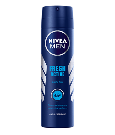 NIVEA Men deo spray antyperspirant Fresh Active 150ml