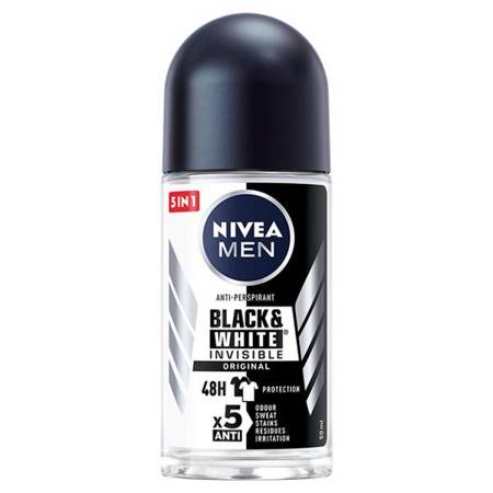 NIVEA Men roll-on dezodorant antyperspirant Invisible Power 50ml